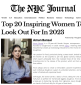 OM Listed as 'Top 20 Inspiring Business Women' of 2023 OM Listed as 'Top 20 Inspiring Business Women' of 2023