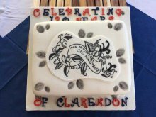Clarendonians come to Monkton to celebrate milestone
